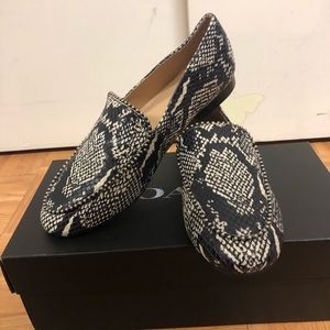Coach snakeskin flats